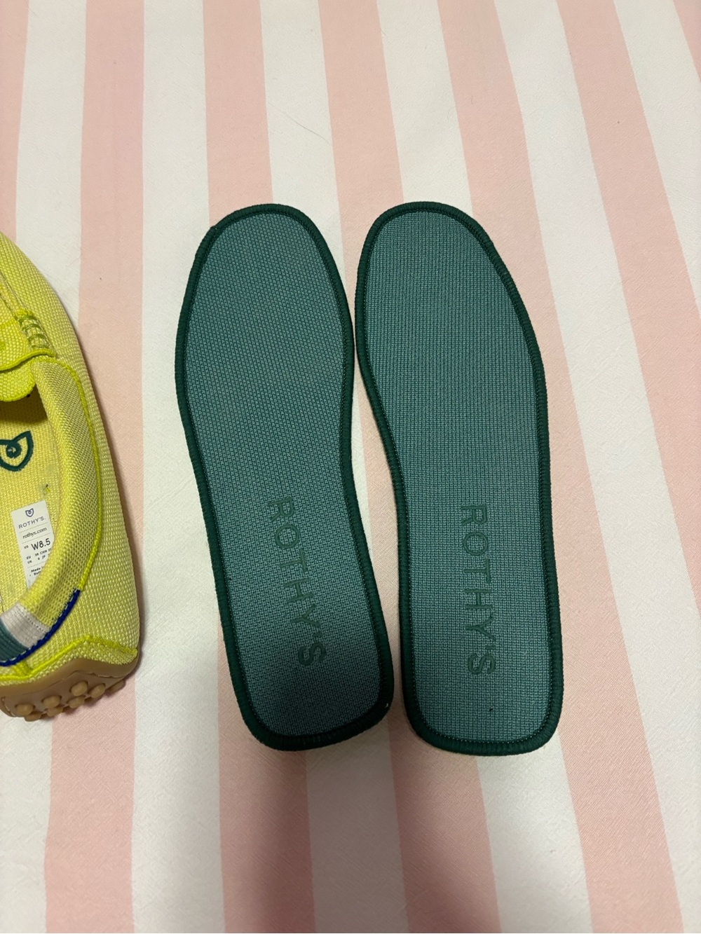 Rothy's Lime Driving Loafers 8.5 - Picture 7 of 9